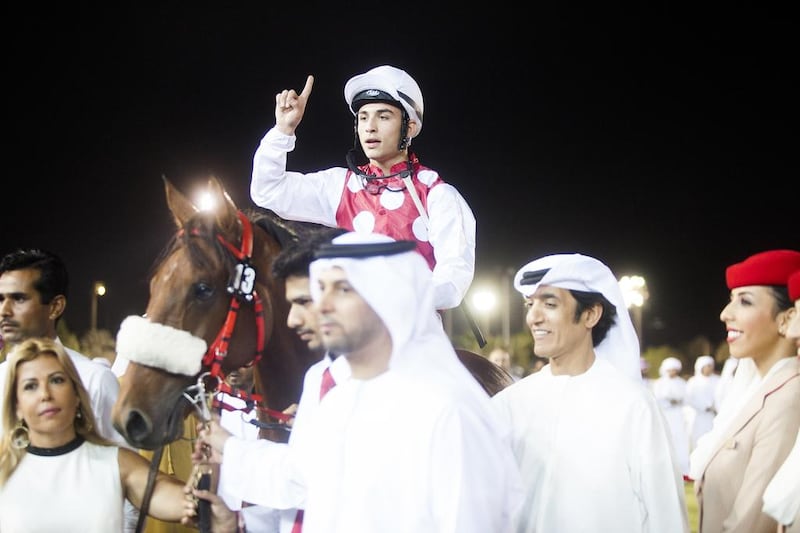 Merzal will be in action Saturday at Al Ain. Lee Hoagland / The National

