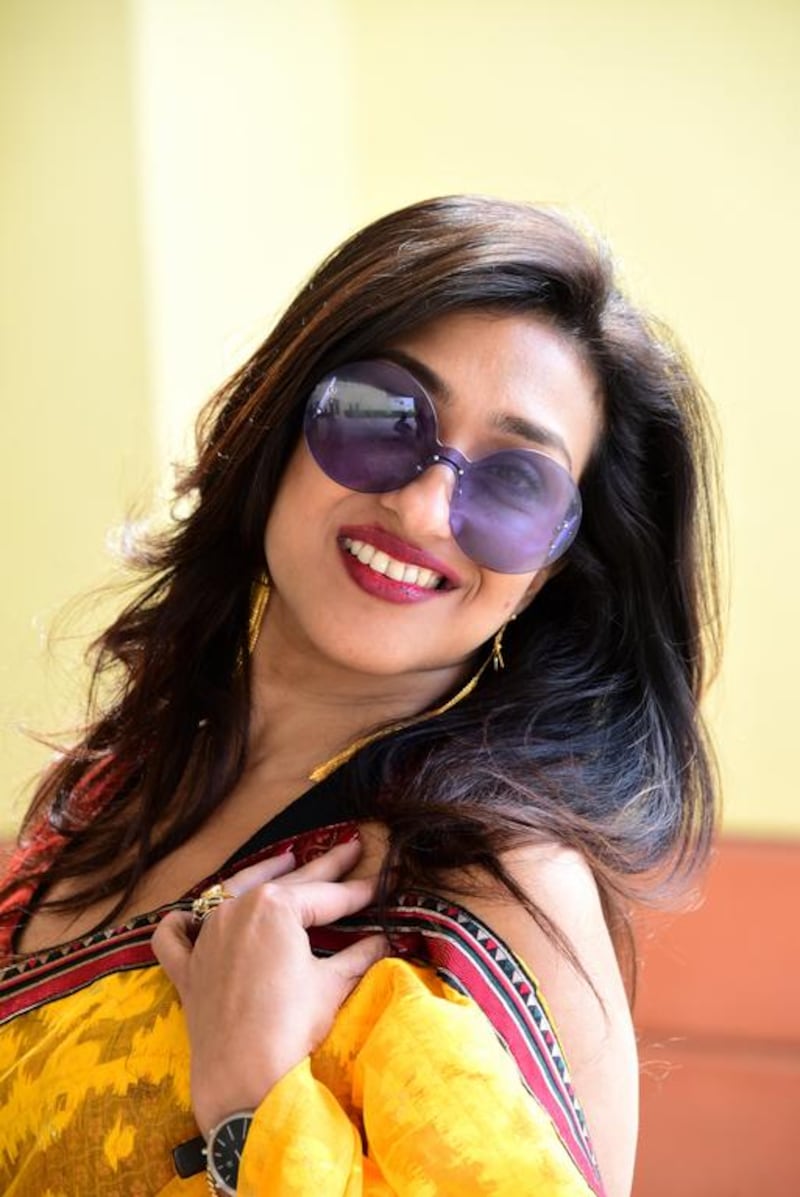 Bengali actress Rituparna Sengupta in Dubai recently. Courtesy Satyaki Sarkar for Abhijaan Dubai

