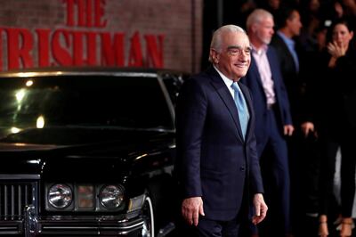 FILE PHOTO: Director Martin Scorsese arrives for the premiere of film "The Irishman", in Los Angeles, California, U.S. October 24, 2019. REUTERS/Mario Anzuoni/File Photo