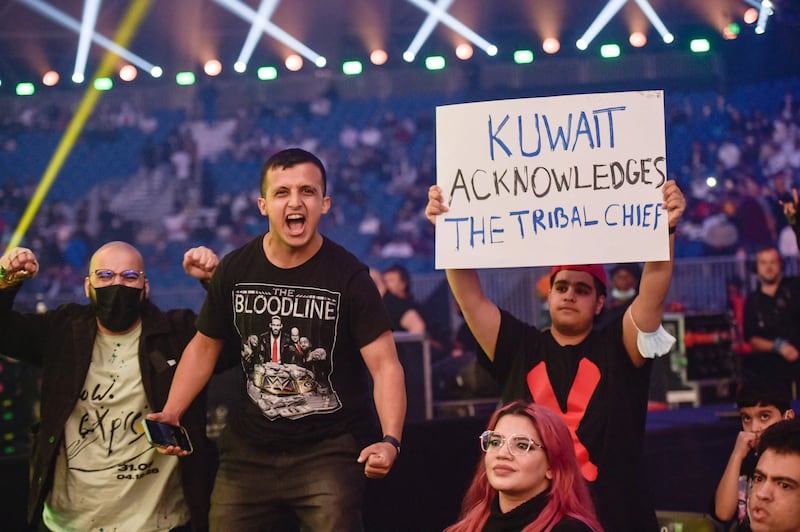 WWE's signature yearly event WrestleMania has grown more significant for regional fans due to the increased number of events held in the Gulf. AFP