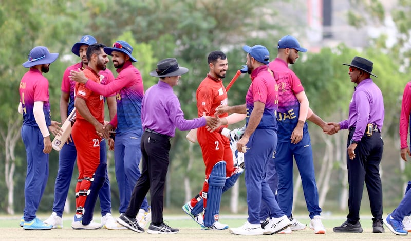 UAE defeated Bahrain in a high-scoring ACC Men's Premier Cup at the Oman Cricket Stadium