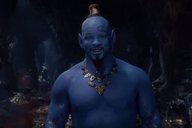 Will Smith plays the role of genie in the new 'Aladdin' movie.