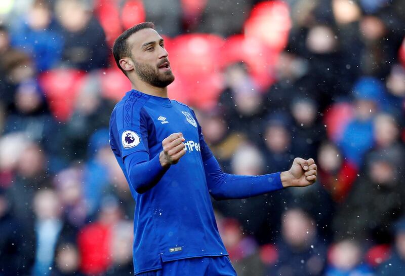 Striker: Cenk Tosun (Everton) – A match-winning brace at Stoke booked Everton’s place in the Premier League next year. Coming good after a slow start. Ed Sykes / Reuters