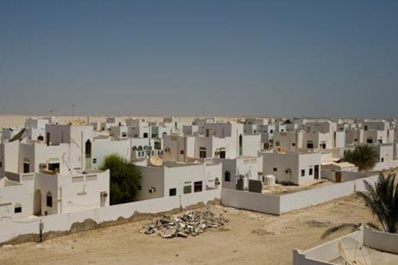 In al Mirfa, 480 of the 700 villas are currently under renovation by the Western Region Municipality to help the villas that are over 20 years and in need of repair.