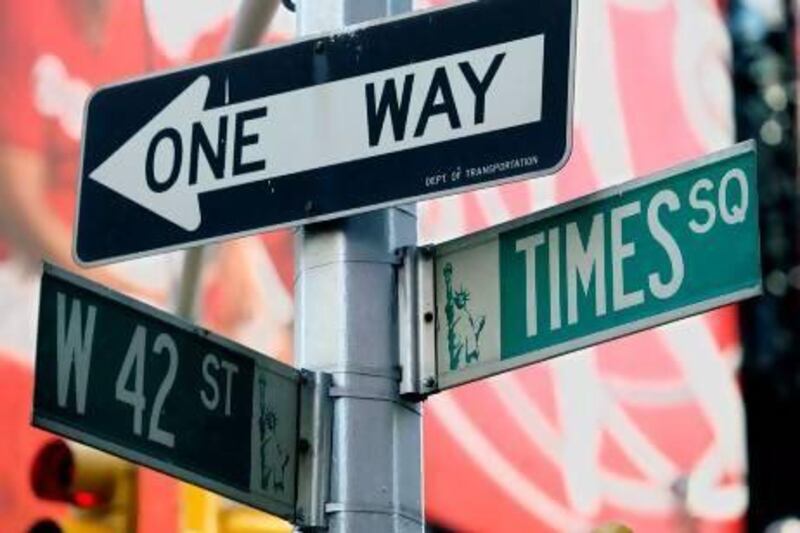 A reader says Abu Dhabi should adopt the street-naming system in use in New York City. Adam Rountree / Bloomberg