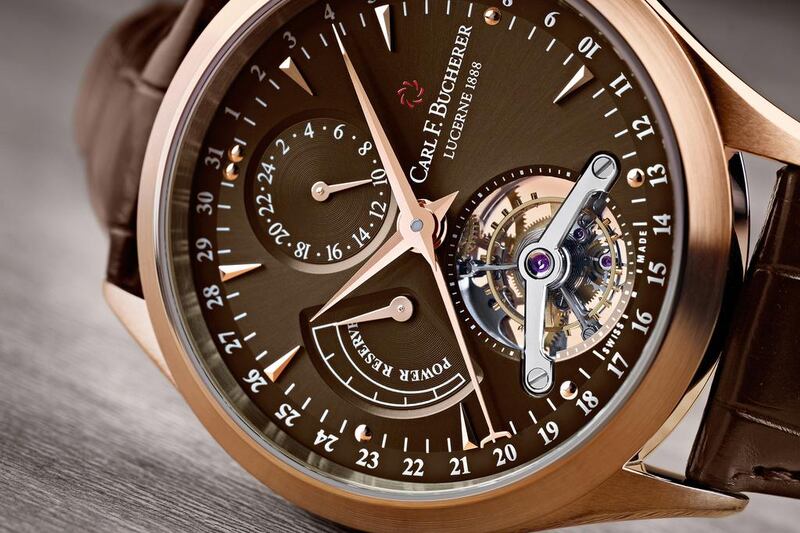 The Manero Tourbillon limited edition 2015. Bucherer is expanding its international footprint. Courtesy Carl F Bucherer