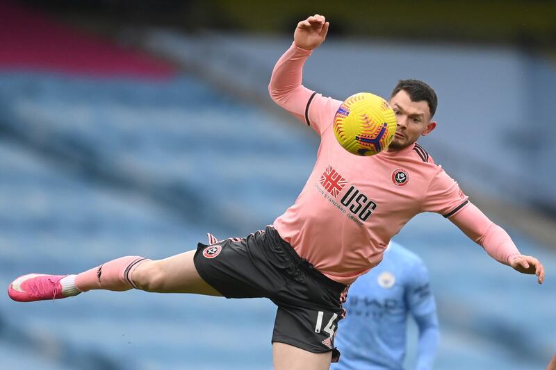 Oliver Burke – 7. The strapping forward’s bullocking runs were a feature of the Blades resistance. Cut a tired figured as he tried his best to harry the City backline towards the end. AP