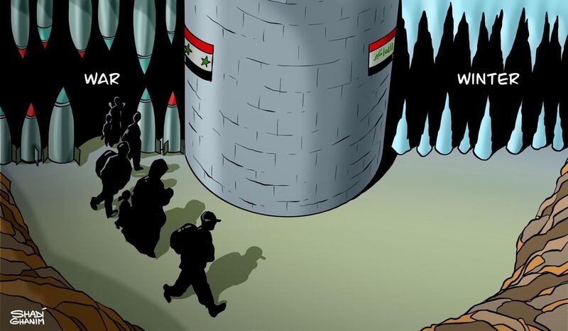 Shadi's take on the new Syrian refugees of Iraq