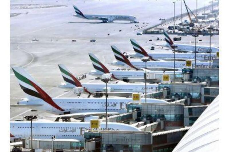 Dubai Airports is finalising a detailed strategy to expand airspace capacity over the next decade. Stephen Lock / The National