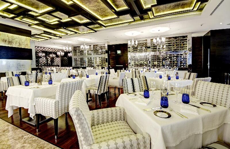 The intimately sized space at Don Alfonso 1890 encourages a bustling but not uncomfortably full vibe. Courtesy Don Alfonso