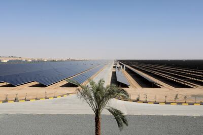 The UAE is preparing to profit from advances in solar energy and other renewable sources. Supplied