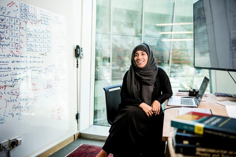 Hoda Al Khzaimi is aiming to break down gender barriers and help women succeed in the sciences.