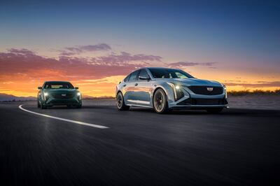 The CT5-V and CT5-V Blackwing will not disappoint in the power department. Photo: Cadillac