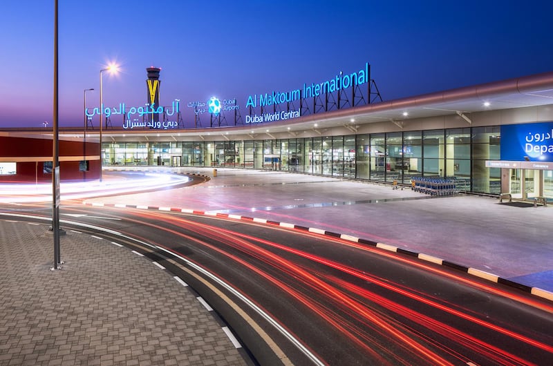 Al Maktoum International Airport is also known as Dubai World Central and was assigned the code DWC by Iata. Photo: Dubai Airports