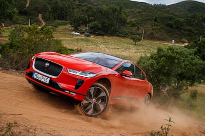 The Jaguar I-Pace is the firm's first all-electric car. Jaguar Land Rover. 