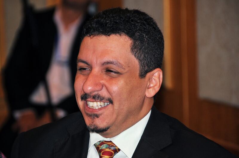 Ahmed Awad bin Mubarak, chief of staff to the Yemeni President, on March 20, 2013. EPA