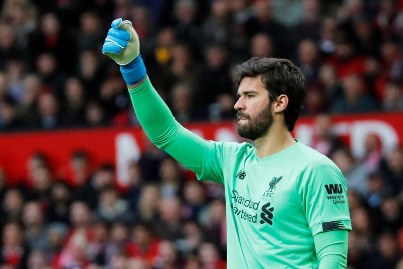 Alisson. Reuters