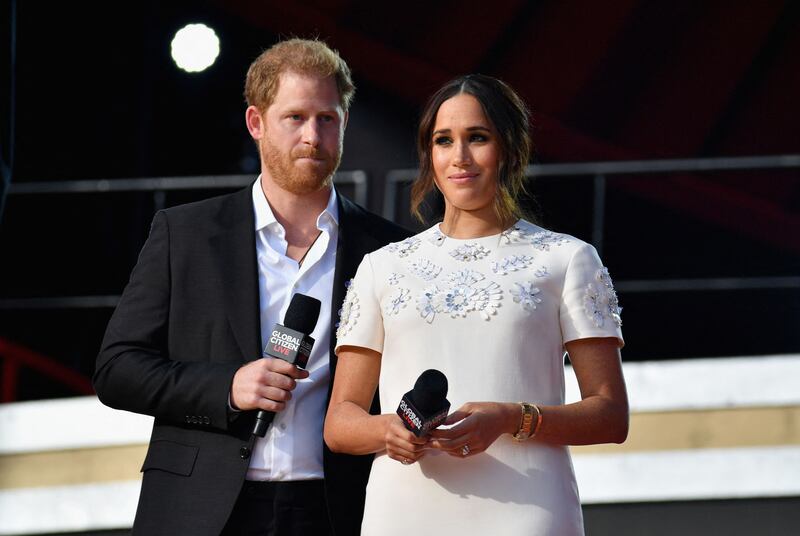 Prince Harry and Meghan and Spotify have ended their partnership. AFP