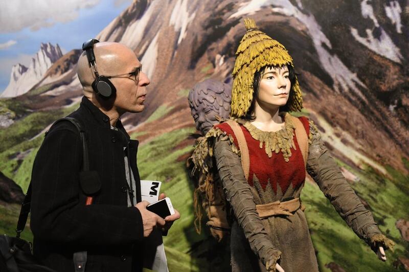 “Björk was asking us to do things that pushed the boundaries of what technology could do, what sound could do, but even more importantly, what we as participants in an exhibition could do,” says Glenn Lowry, the director of MoMA. Timothy A Clary / AFP photo