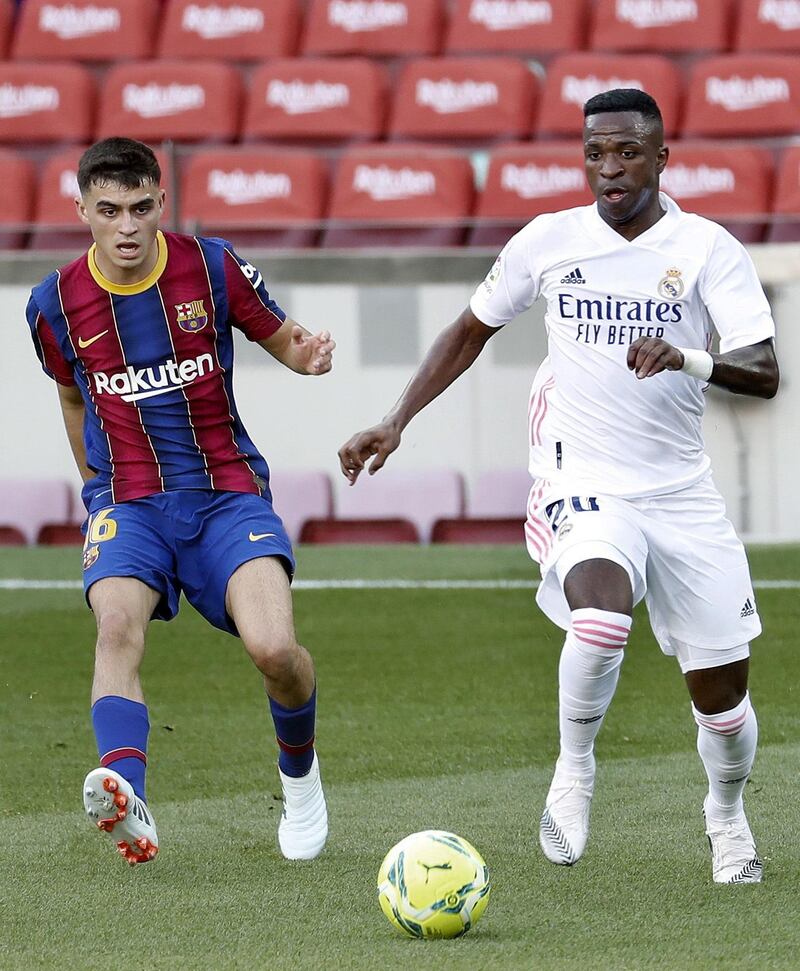 Vinicius Junior - 6. Always looked dangerous and on the verge of making something happen in the first half, but the 20-year-old faded in the second period and was unable to get back into the game. EPA