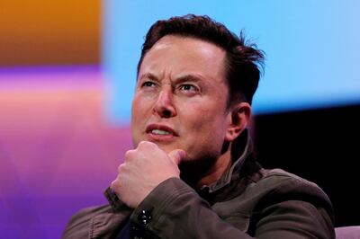 SpaceX owner and Tesla chief executive Elon Musk. Reuters