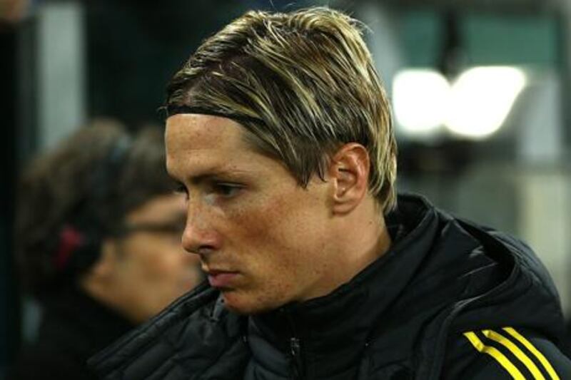 £50m striker Fernando Torres found himself relegated to the substitute's bench in Roberto Di Matteo's final game as Chelsea manager