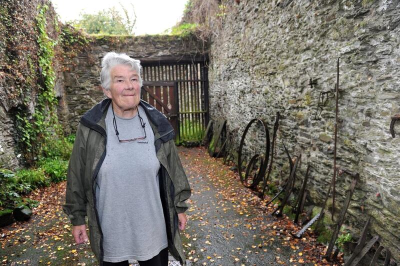 The travel writer Dervla Murphy at her home in Lismore, County Waterford, Ireland. Paddy Barker / The Irish Examiner

