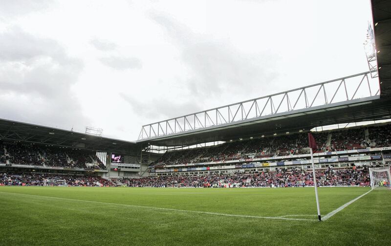 LONDON - OCTOBER 23:  A general view of Upton Park during the FA Barclays Premiership match between West Ham United and Middlesbrough at Upton Park on October 23, 2005 in London, England.    (Photo by Jamie McDonald/Getty Images)
