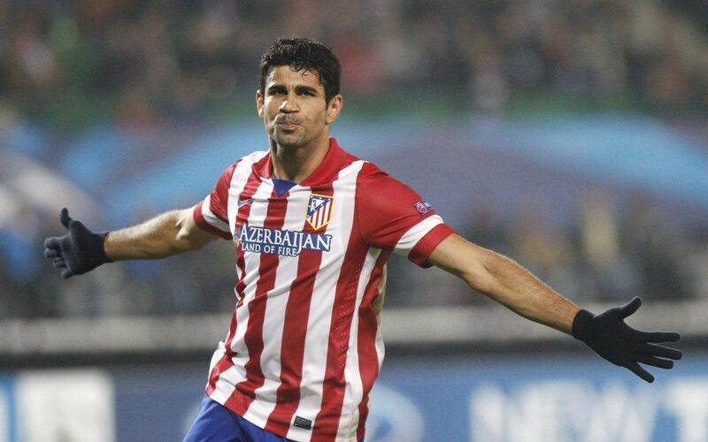 Vienna 0-3 Atletico. Diego Costa scored twice and Atletico maintained a 100 percent record in Group G. Heinz-Peter Bader / Reuters