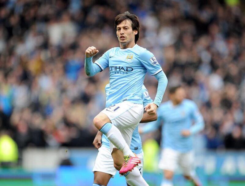 Right midfield: David Silva, Manchester City. The classiest passer in the Premier League. Silva dissects defences with an expert eye and understated ease. Clint Hughes / Getty Images