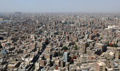 A view of Cairo, Egypt's capital. EPA
