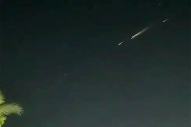 The fireball was actually a satellite. 