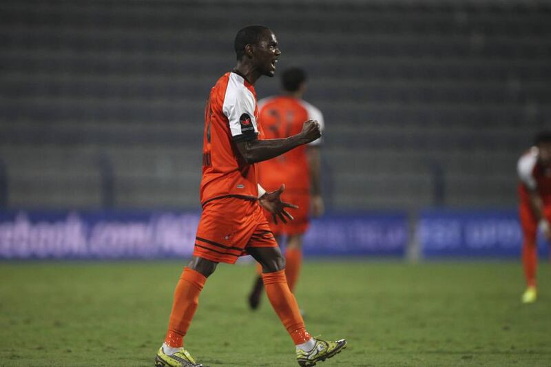 Simon Feindouno, Ajman (Guinea). 2013/14: 24 appearances, eight goals. Lee Hoagland / The National