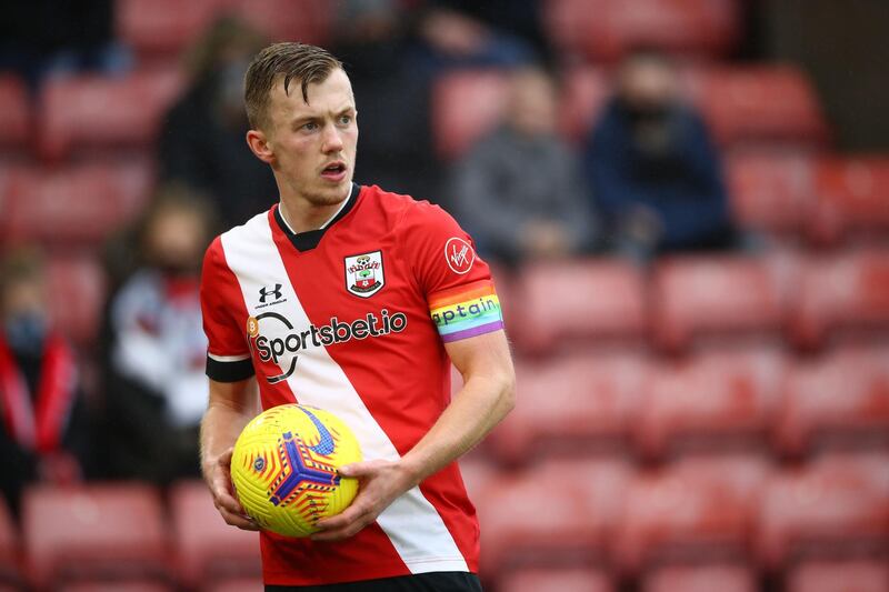 James Ward-Prowse - 8: Mixed up his corners to great effect causing plenty of problems for the away side. Frustrated with his weak finish straight at Ramsdale in first half. Close to scoring with second-half free-kick. Apart from constant dead-ball threat, there was also plenty of quality runs and passes from the midfielder in open play. AFP