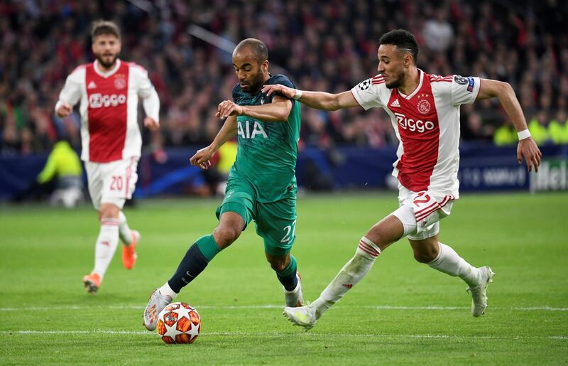 Noussair Mazraoui: 7/10: The Ajax right-back kept Son Heung-min largely anonymous and always looked to join in the attacks. Reuters