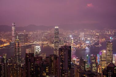 The International Finance Centre (IFC) in Hong Kong. Months of large-scale protests and unrest in the city have unnerved investors. Bloomberg