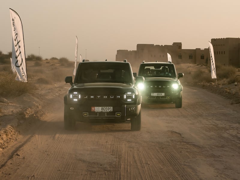Chinese brand Jetour makes its foray into the UAE market with the rugged T2 SUV. Photo: Jetour