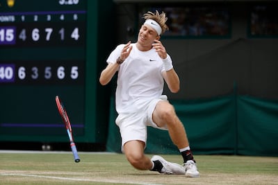 Canada's Denis Shapovalov defeated Karen Khachanov of Russia in the quarter-final. AFP