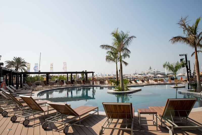 Dubai institution Barasti Beach Bar Dubai features an expansive beach, swimming pool and comfort food from the middle deck.