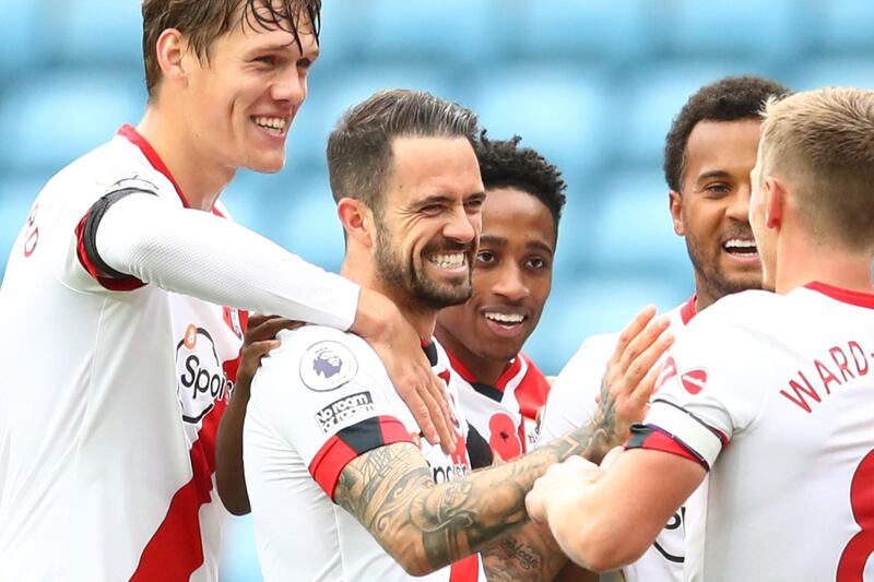 Danny Ings – 8. Scored an absolute worldie to make it 4-0, curling the ball into the top corner from outside the area. Southampton will be sweating on his fitness, though, after he picked up a knee injury late in the game. AFP