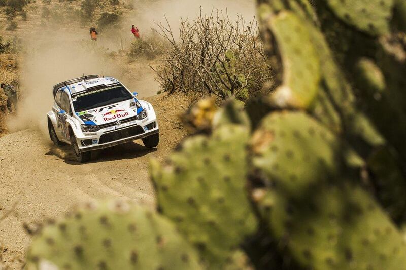 Sebastien Ogier leads the World Rally Championship driver standings after three races by three points over second-placed Jari-Matti Latvala. Reporter Images / EPA / March 9, 2014  