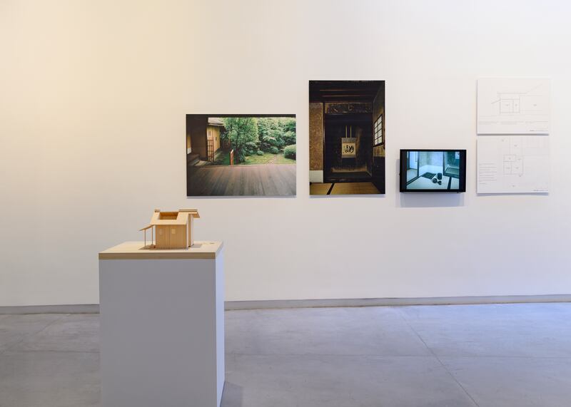 Installation view from Remain Calm: Solitude and Connectivity in Japanese Architecture, 2021. Photo: Sharjah Art Foundation