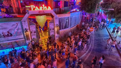 Pasha in Gumbet, Bodrum's Street of Bars, is a popular tourist haunt. Photo: Facebook