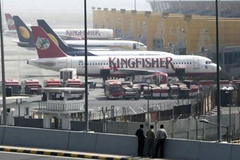 Kingfisher halted operations at the beginning of October amid a dispute with workers over unpaid salaries. AP Photo / Mustafa Quraishi