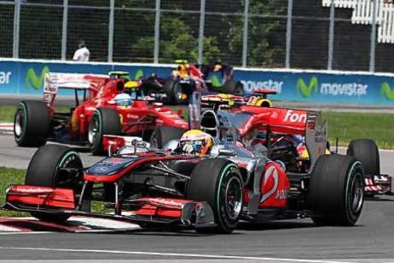 Lewis Hamilton, of McLaren-Mercedes, called it 'a tremendous week' after winning yesterday.