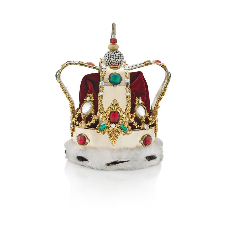 Freddie Mercury’s crown, estimated at £30,000 to £40,000