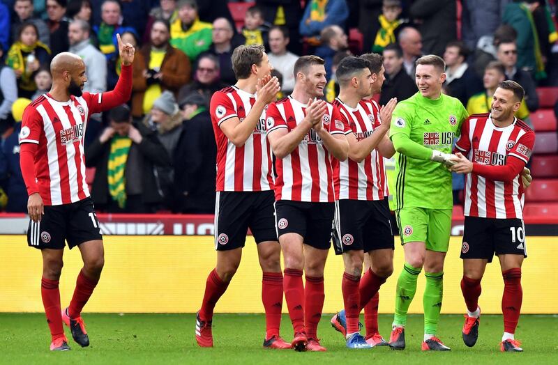 Sheffield United – Similar to Wolves, although the Sheffield club can claim to be having an even better season. Win their game in hand and the newly promoted side leapfrog Man United into fifth. Champions League football at Bramall Lane? PA