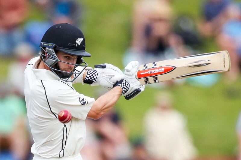 WELLINGTON, NEW ZEALAND - JANUARY 05:  Kane Williamson of New Zealand bats during day three of the Second Test match between New Zealand and Sri Lanka at Basin Reserve on January 5, 2015 in Wellington, New Zealand.  (Photo by Hagen Hopkins/Getty Images)