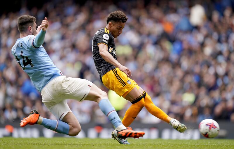 SUBS: Rodrigo (Gnonto, 58') - 7. Made an ill-timed challenge on De Bruyne to earn himself a yellow in the 71st minute. Gave Leeds a lifeline with a brilliantly placed finish in the 84th. EPA