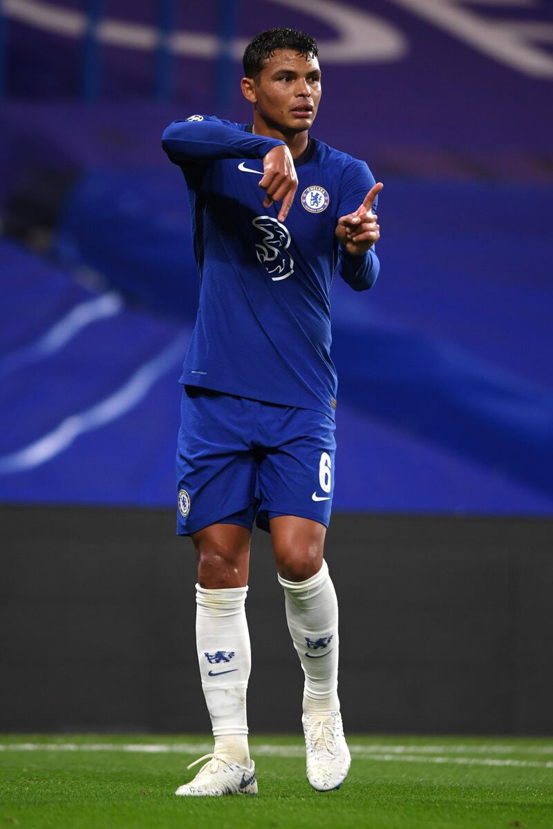 Thiago Silva - 7, Seemed to pick up an injury in the warmup, but this didn’t show in his performance, as he looked assured throughout. Getty